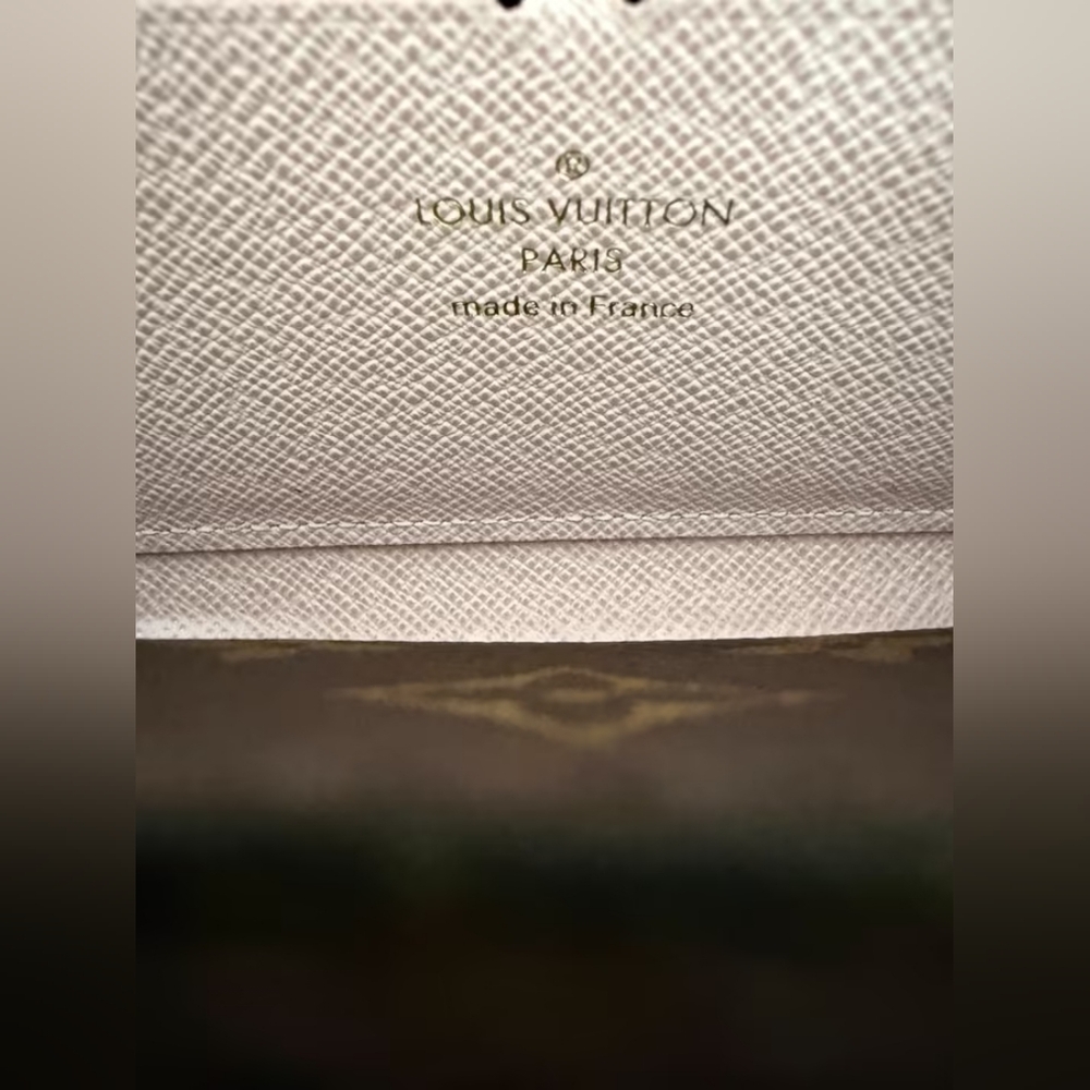 Louis Vuitton Clemence Zipper Wallet Rose Ballerine - Picture 11 of 16